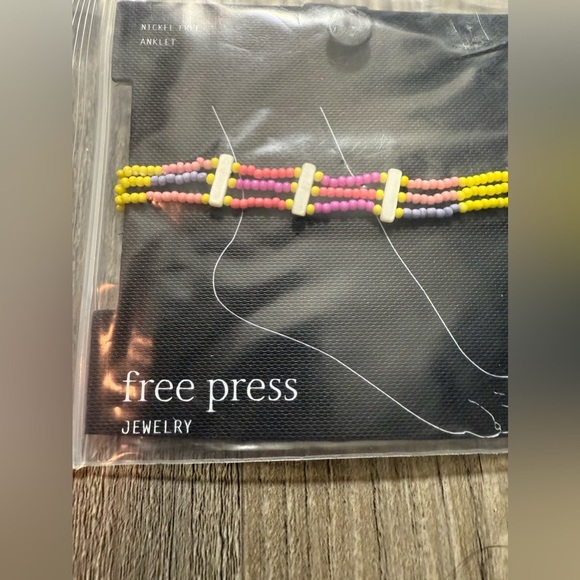 Colorful Boho Anklet - Unisex Braided Ankle Bracelets Colorful Boho Anklet - Picture 1 of 5